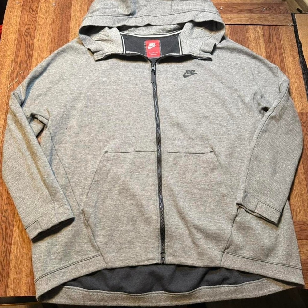 Nike Tech Fleece Grey WindRunner Sportswear Zip Hoodie XL